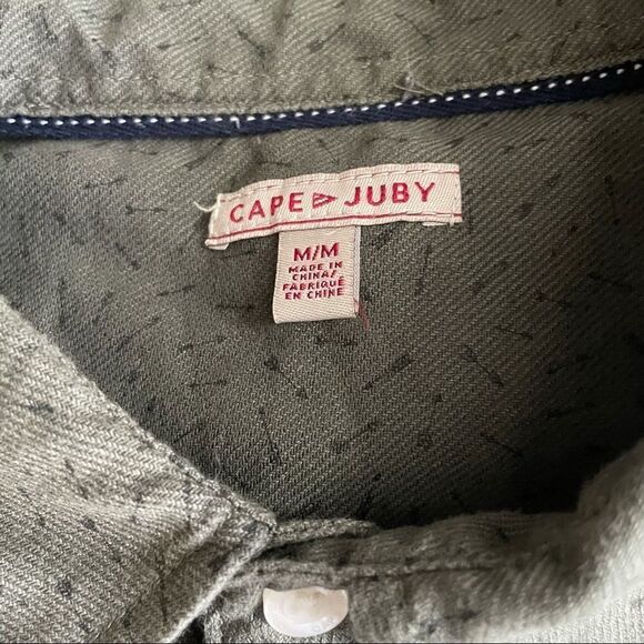 Cape Juby Men’s Button Down Long Sleeve Shirt, Med - Picture 8 of 11